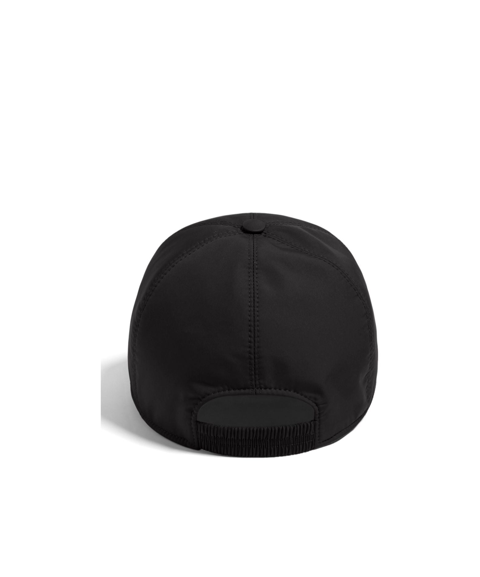 Zegna Logo Embroidered Baseball Cap In Black