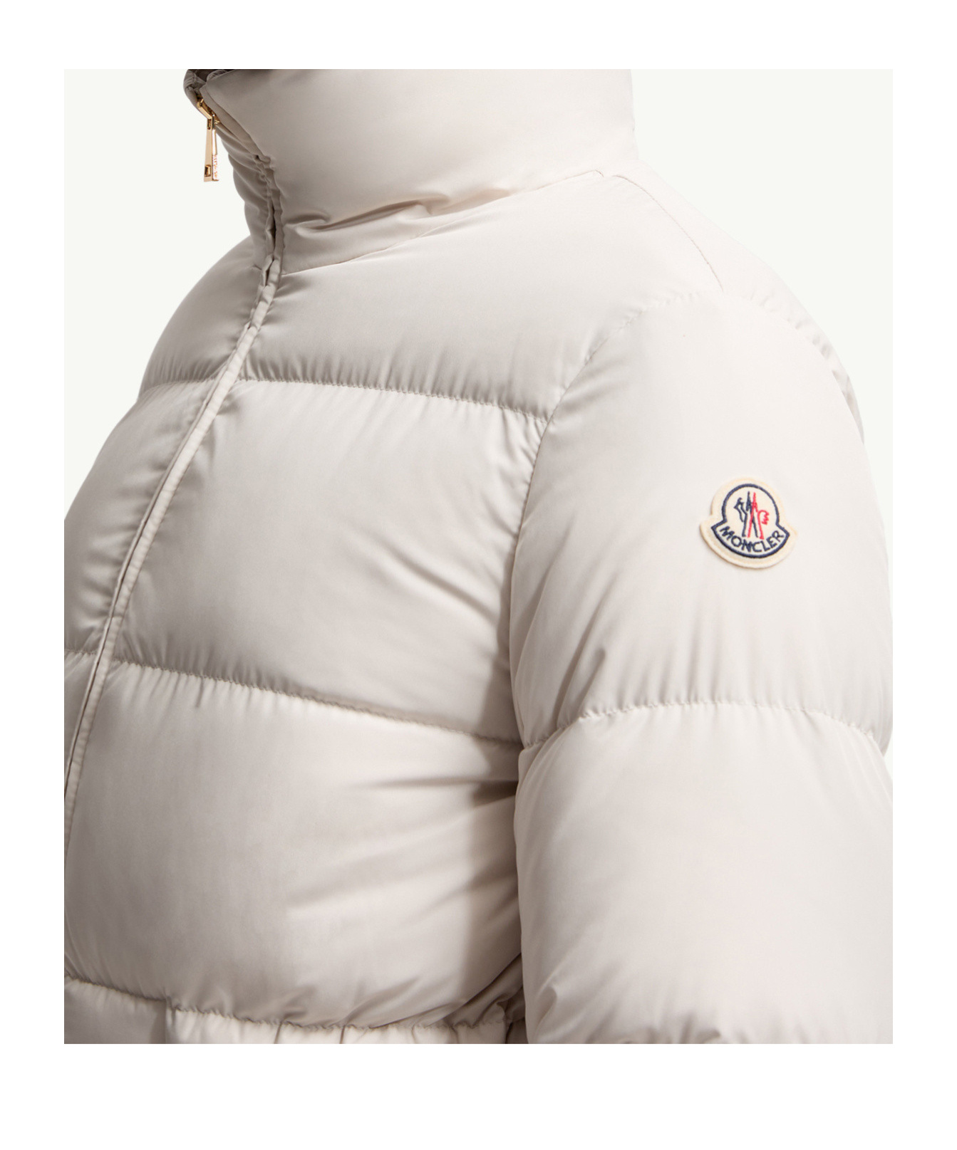 Moncler Brossette Down Puffer Jacket In White