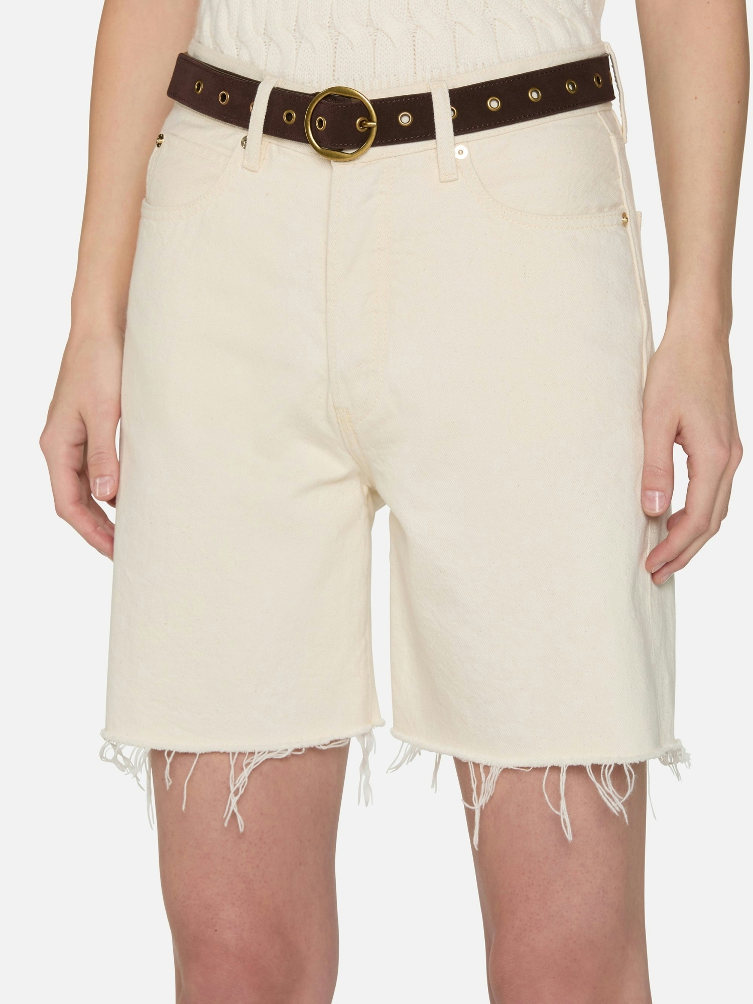Shop Frame Rigid Denim High Rise