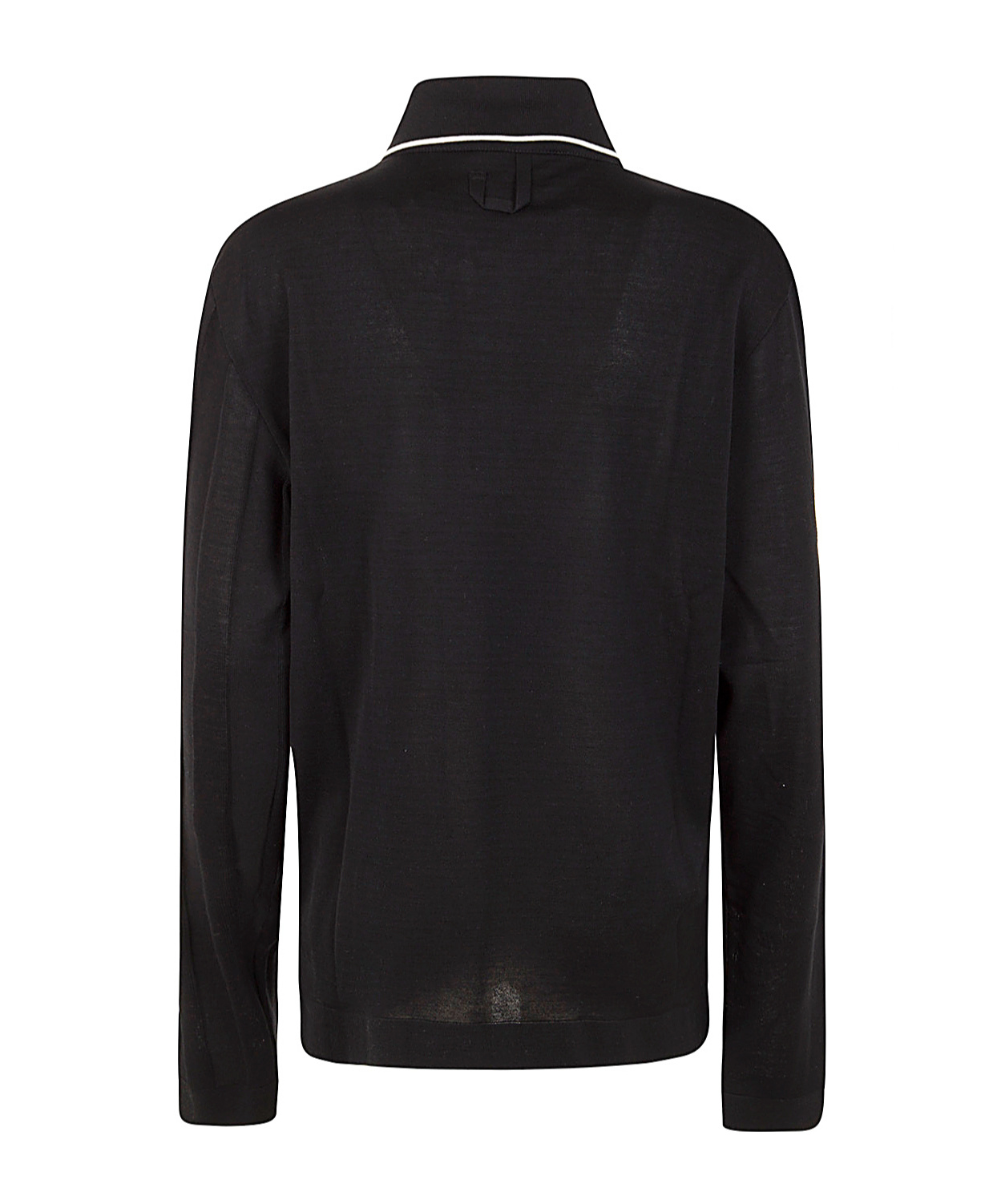 Jacquemus Le Polo Tricot ml In Black
