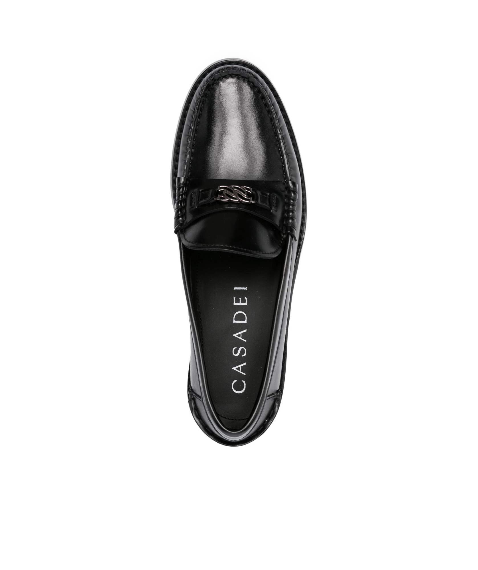 Casadei Cosmic Loafers In Black