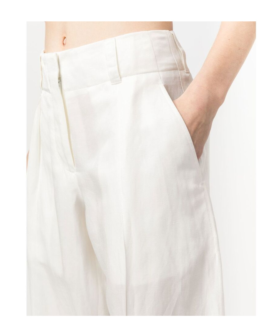 FERRAGAMO BELT-LOOP CASUAL PANTS