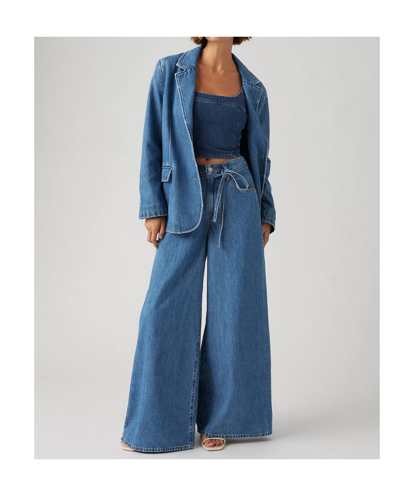 Levi's Xl Superwide Jeans In Cause And Effect - Medium Wash