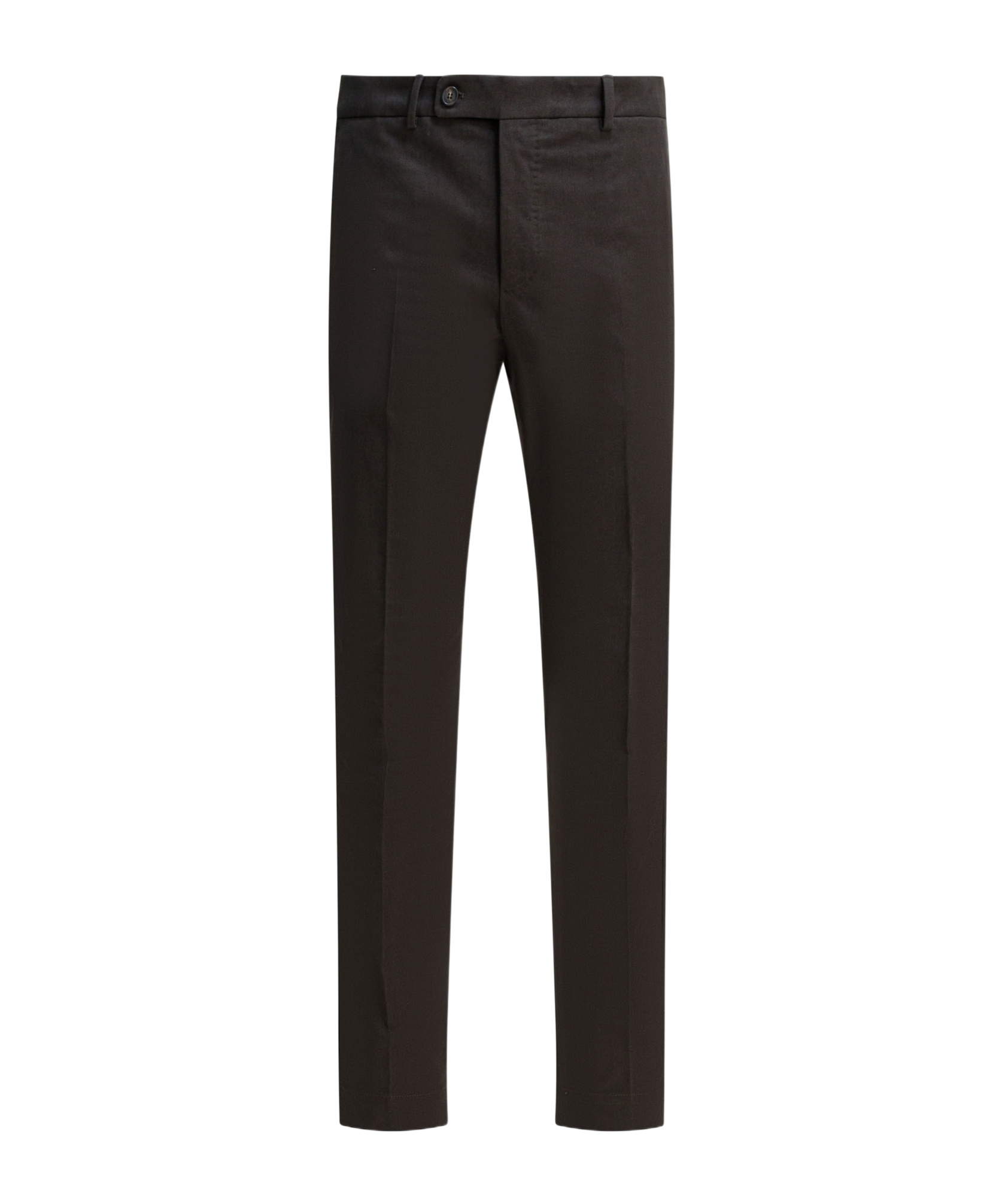 Incotex Slim Fit Cotton Pants In Brown