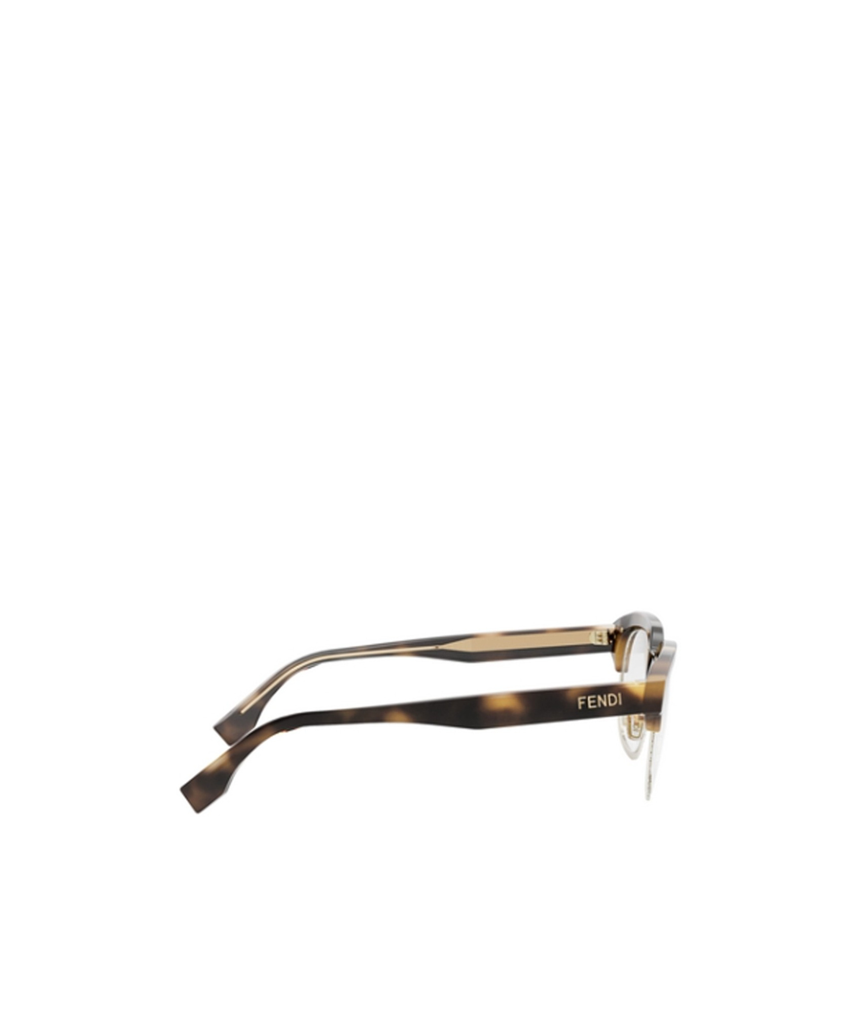 Fendi Geometrically Framed Flat Mirror In Multicolor