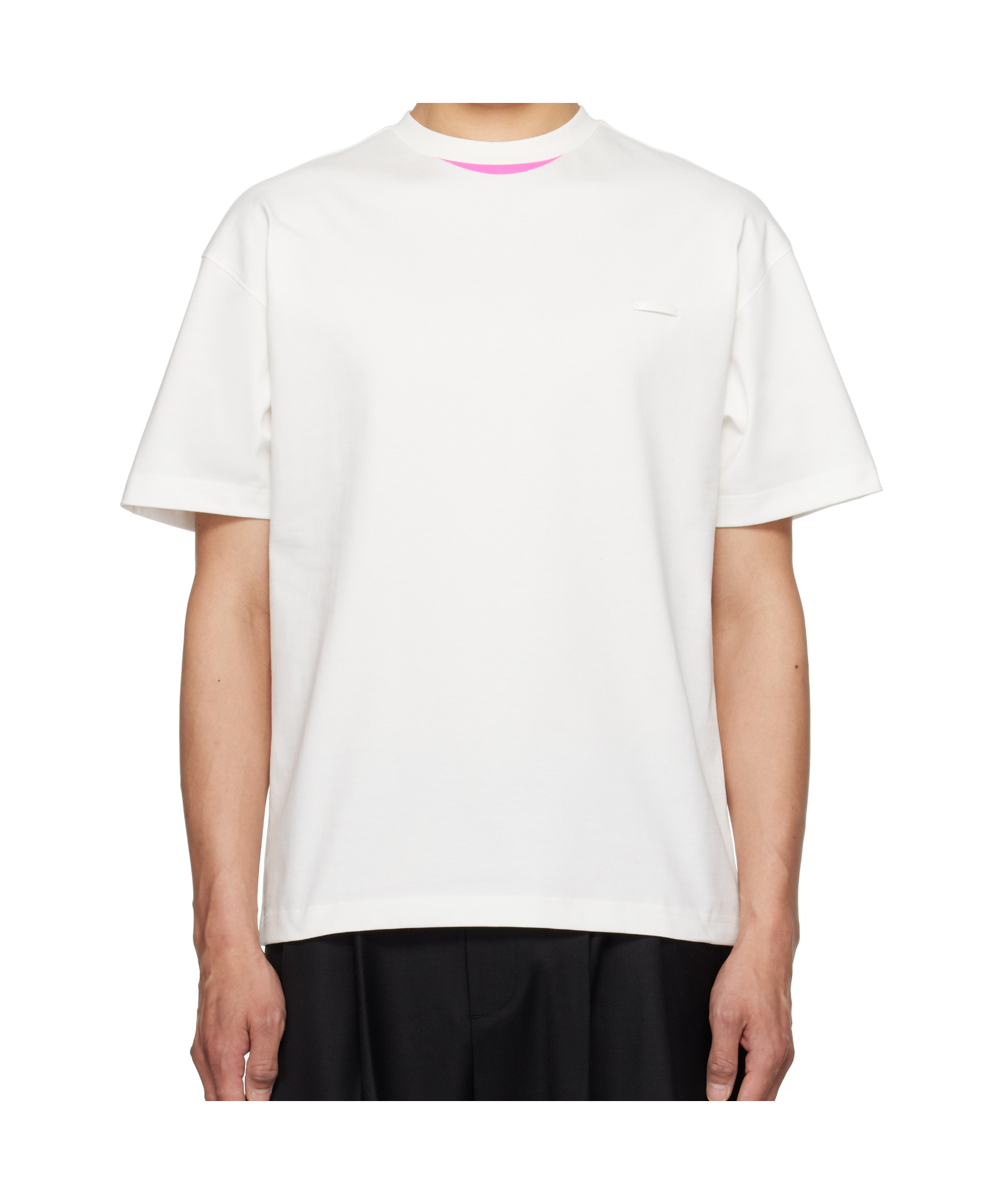 Ader Error White 0109 T-shirt In White