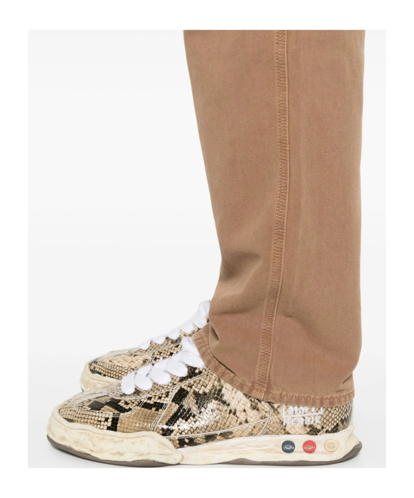 7 For All Mankind Straight Jeans In Brown