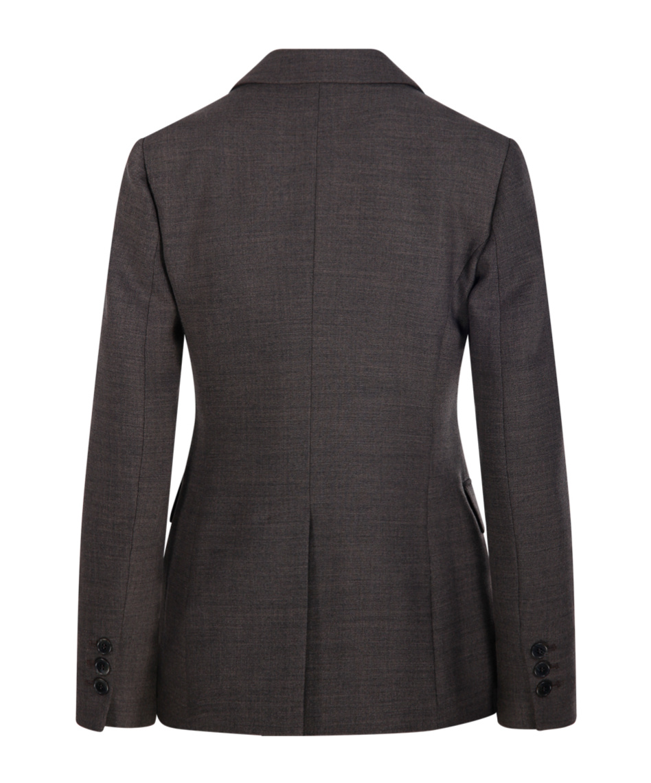 P.a.r.o.s.h Double-breasted Suit Jacket In Animal Print