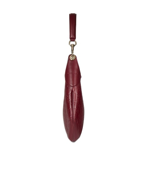 Gucci B Medium Shoulder Bag In Red