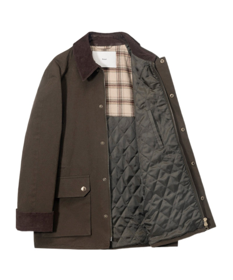 Dunst Long-sleeved Jacket In Brown