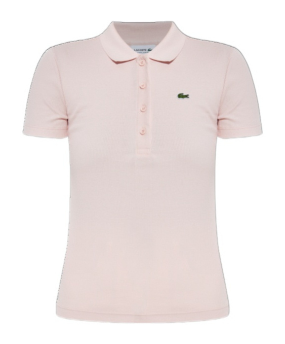 Lacoste Polo Shirt In Pink