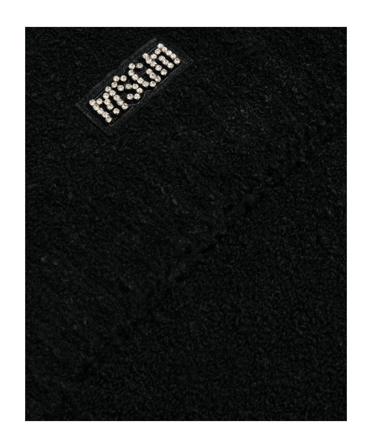 Shop Msgm Logo Decal Sweater In Black