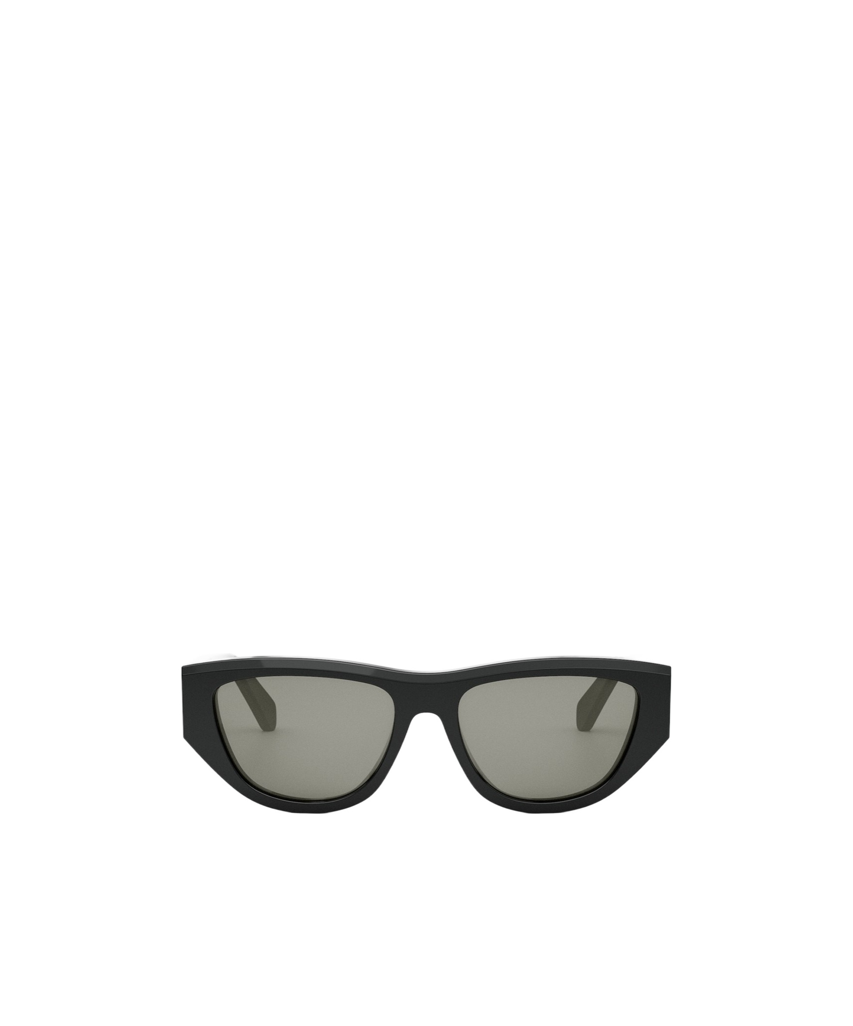 Celine Monochroms Acetate Cat-eye Sunglasses In Black