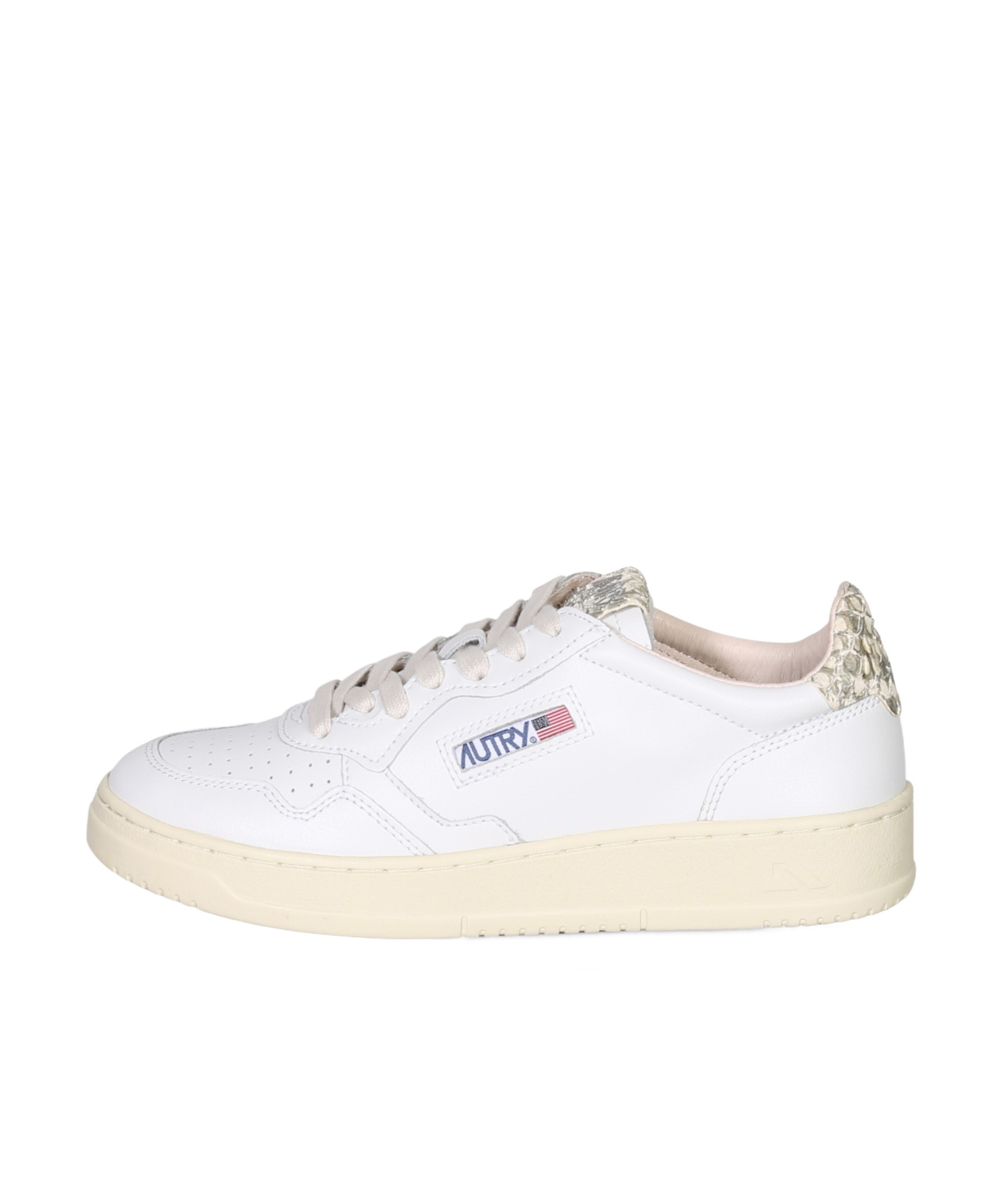 Shop Autry Medalist Sneakers In White
