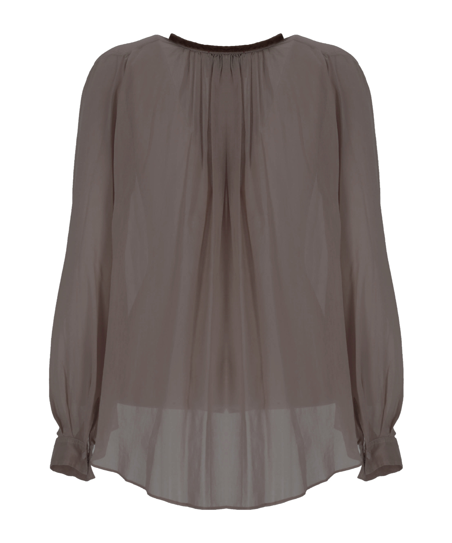 Forte Forte Buttoned Top In Gray