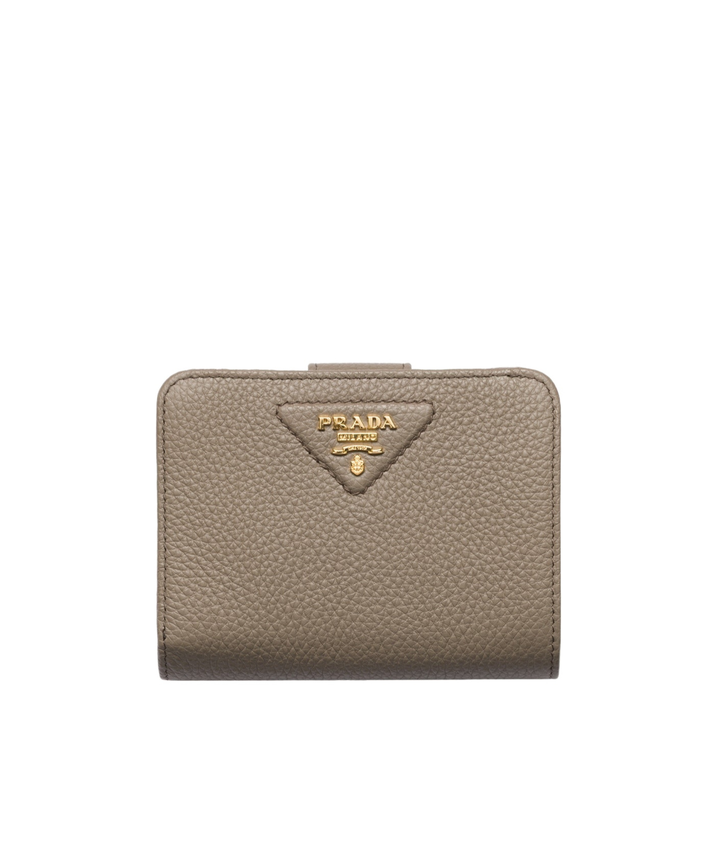 Prada Bifold Wallet In Gray