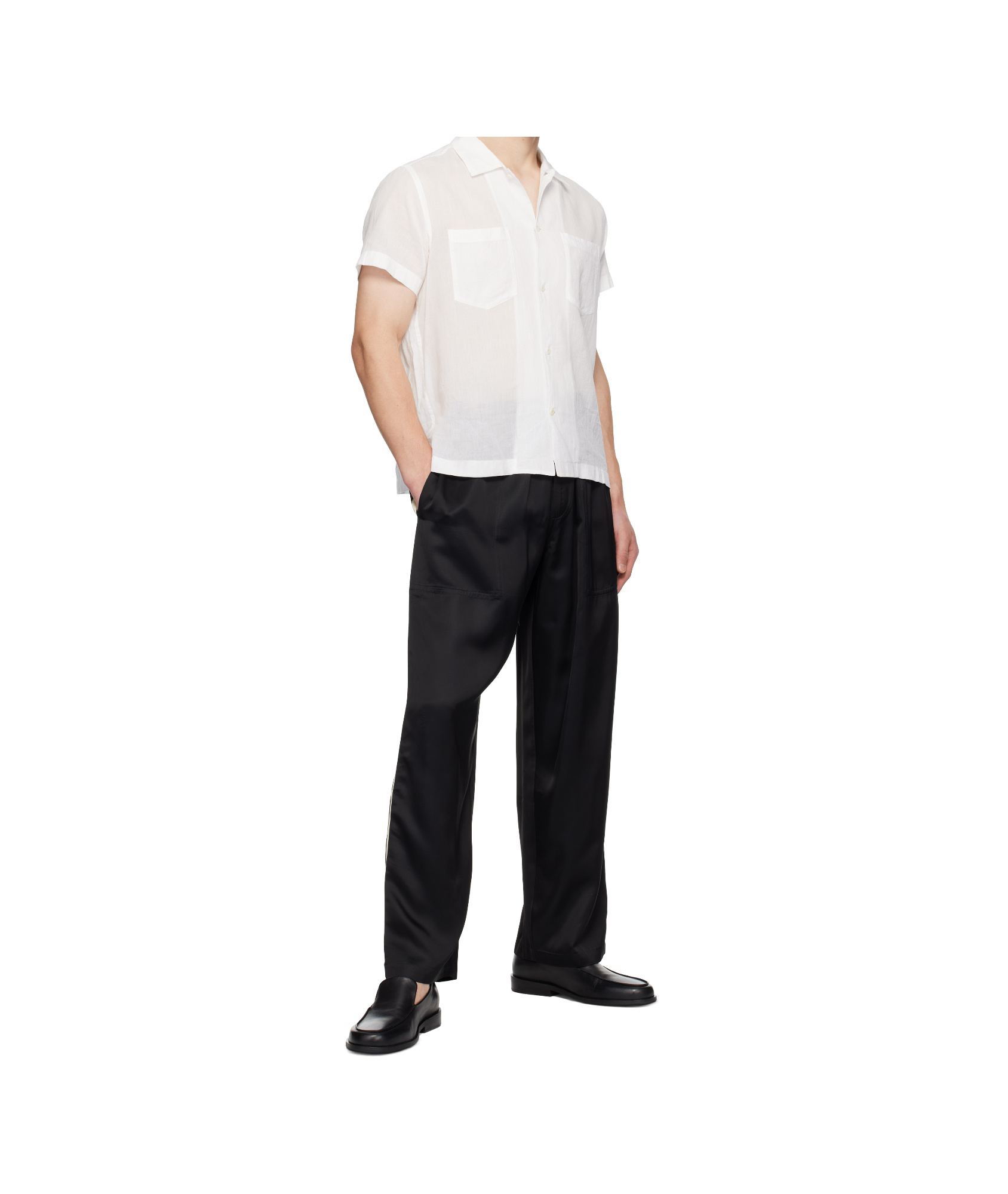 Bode Barathea Mcnab Trousers In Black