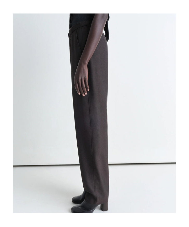 LEMAIRE LEMAIRE TAPERED LEG TAILORED TROUSERS