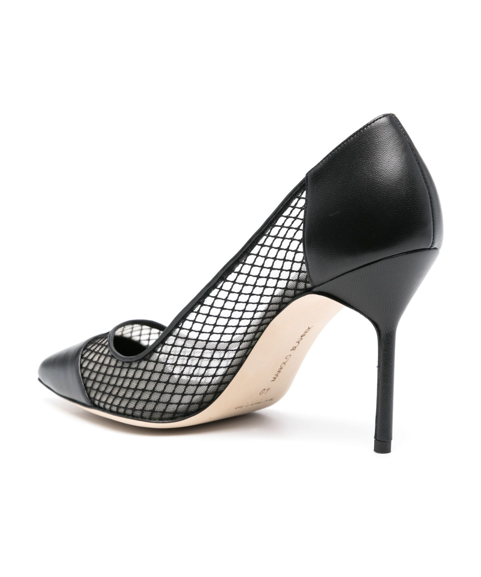 Manolo Blahnik Capcourme 90 Pumps In Black