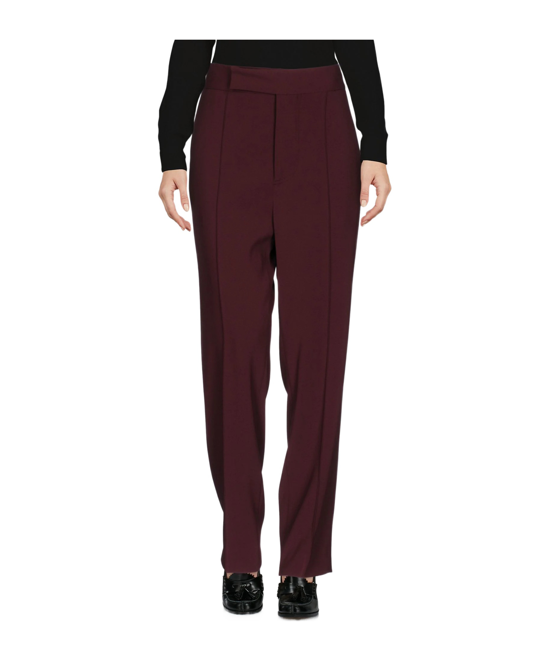 Marni Minimalist Solid Casual Pants In Brown