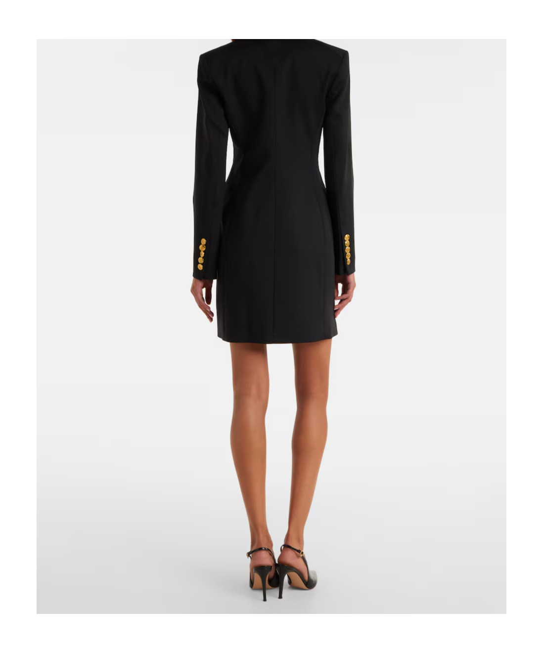 Veronica Beard Wool Blazer Dress In Black