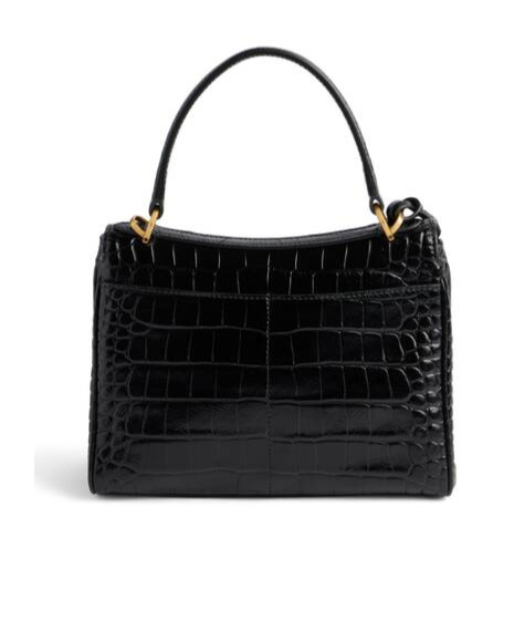 BALENCIAGA BALENCIAGA RODEO EMBOSSED TOP HANDLE BAG