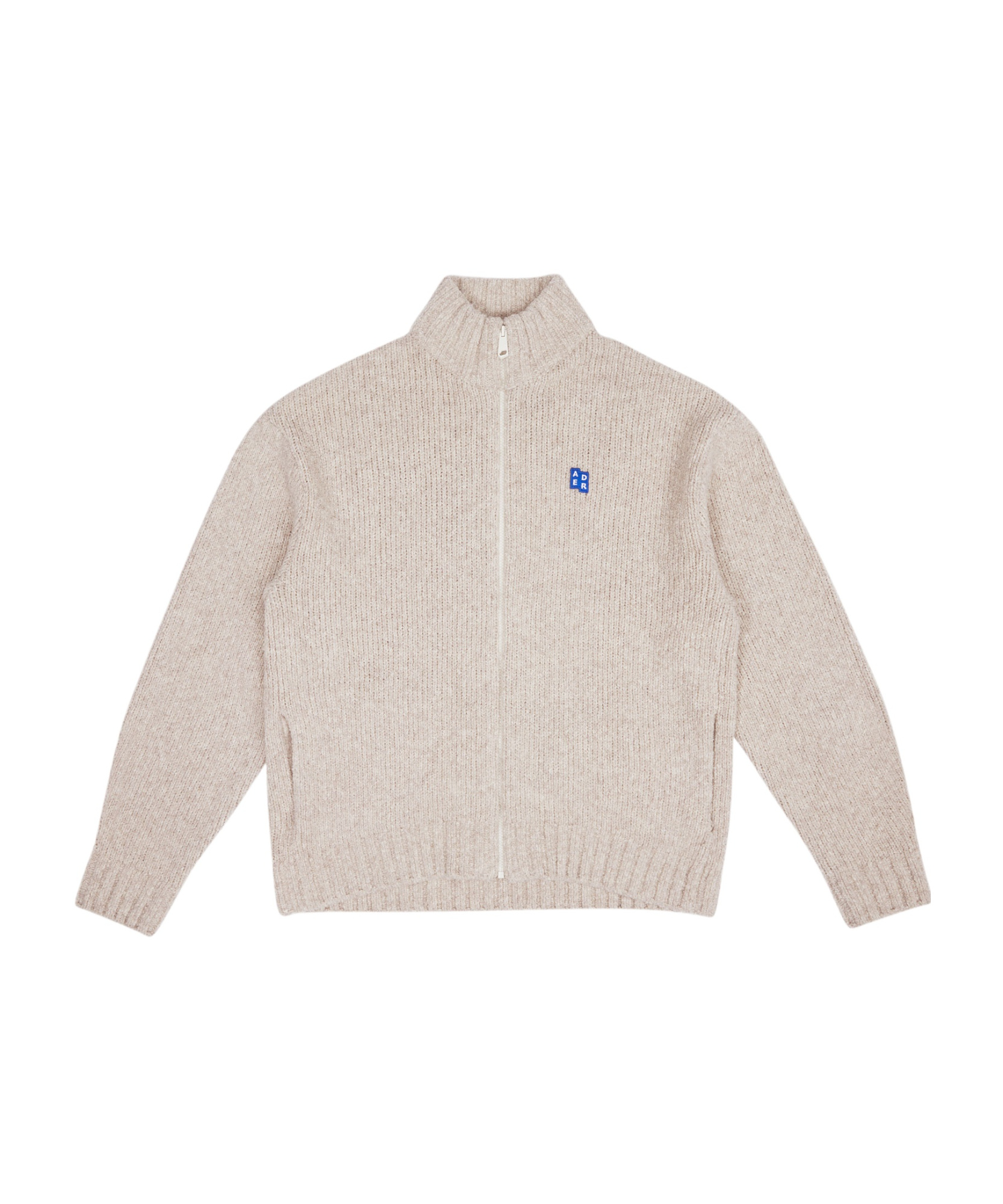 ADER ERROR WOOL LOGO PATCH KNITTED SWEATER
