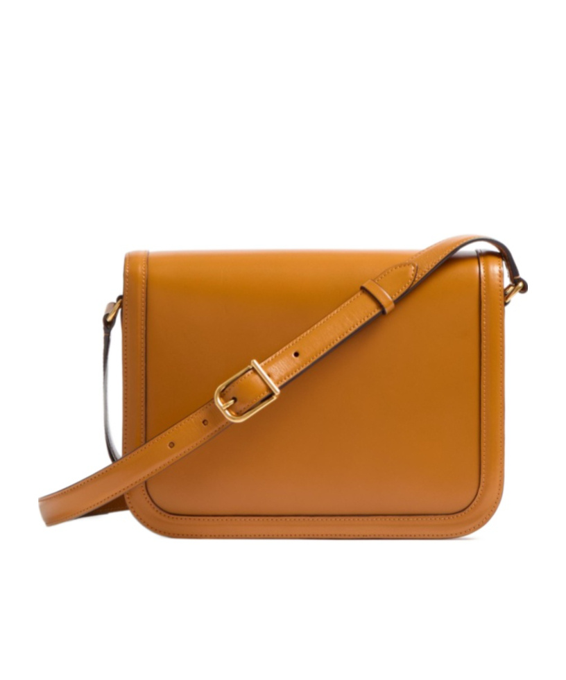 Valentino Leather Shoulder Bags In Brown