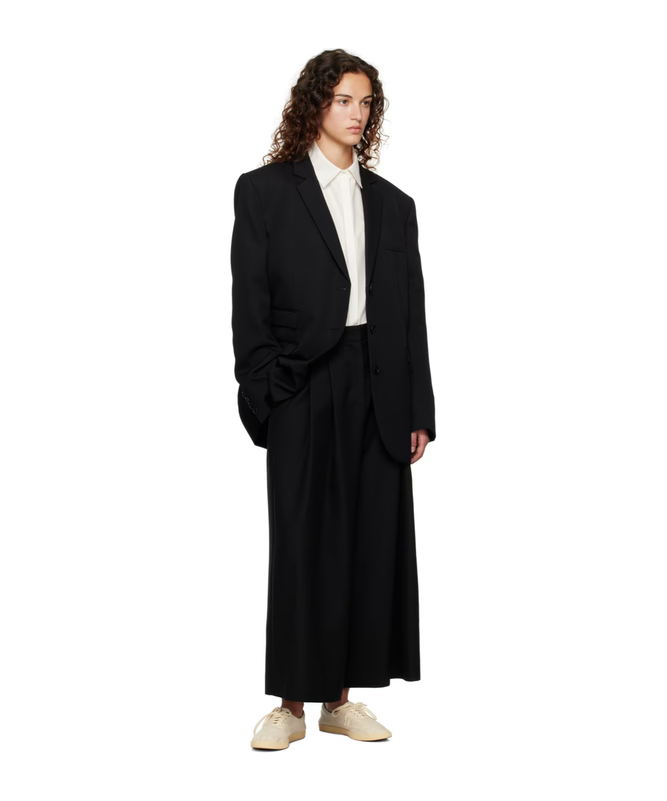 Shop The Row Ule Single-breasted Suit Jacket In Black