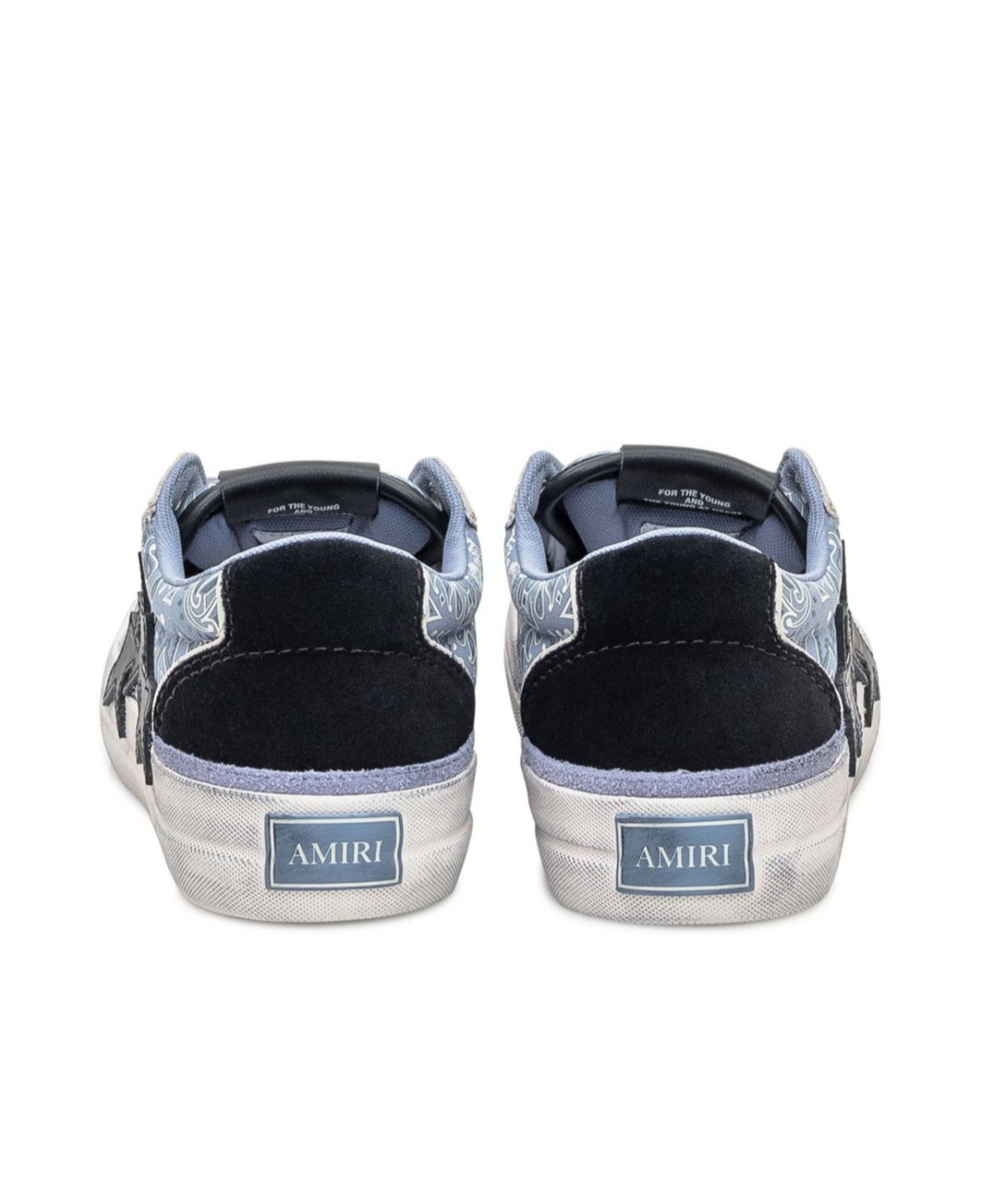 Amiri Classic Round Toe Low-top Sneakers In White