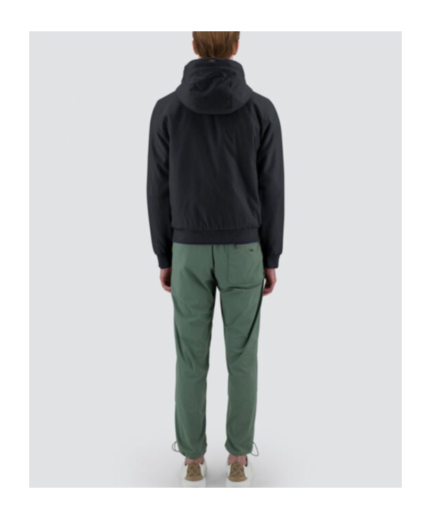 HERNO HERNO ZIP-UP DRAWSTRING HOODED JACKET