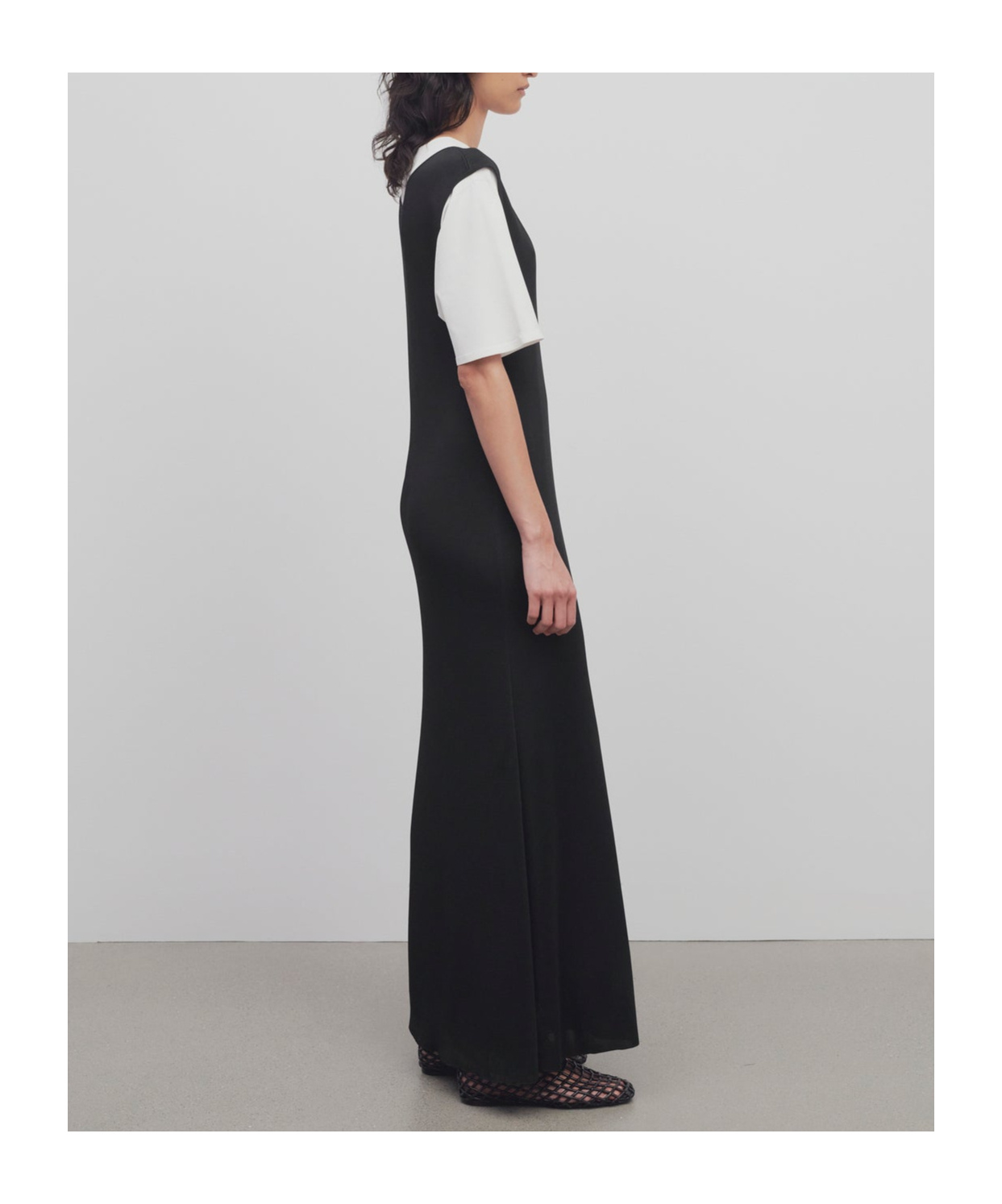 The Row Agla Sleeveless Dress In Black