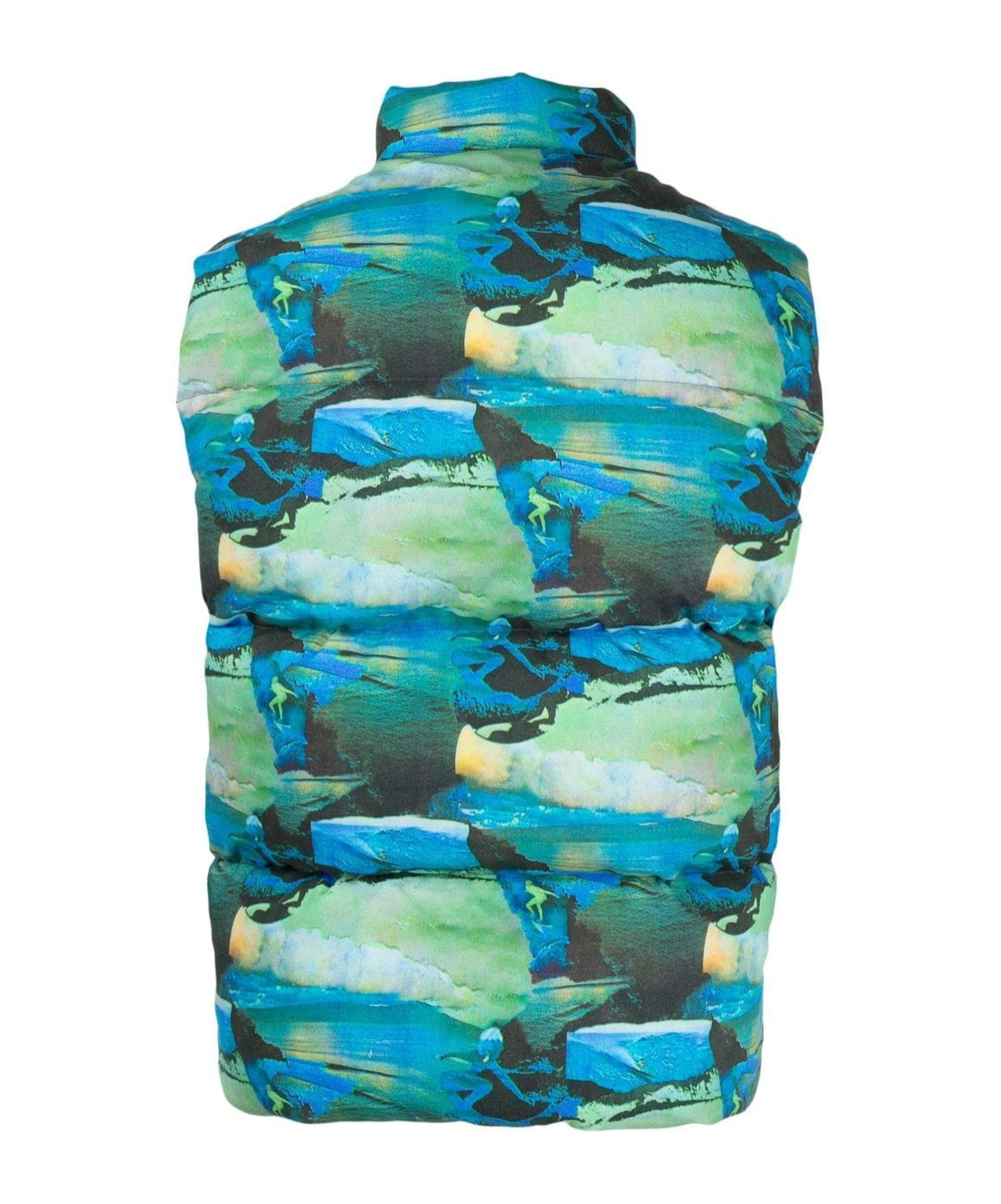 Shop Erl Sleeveless Vest In Green