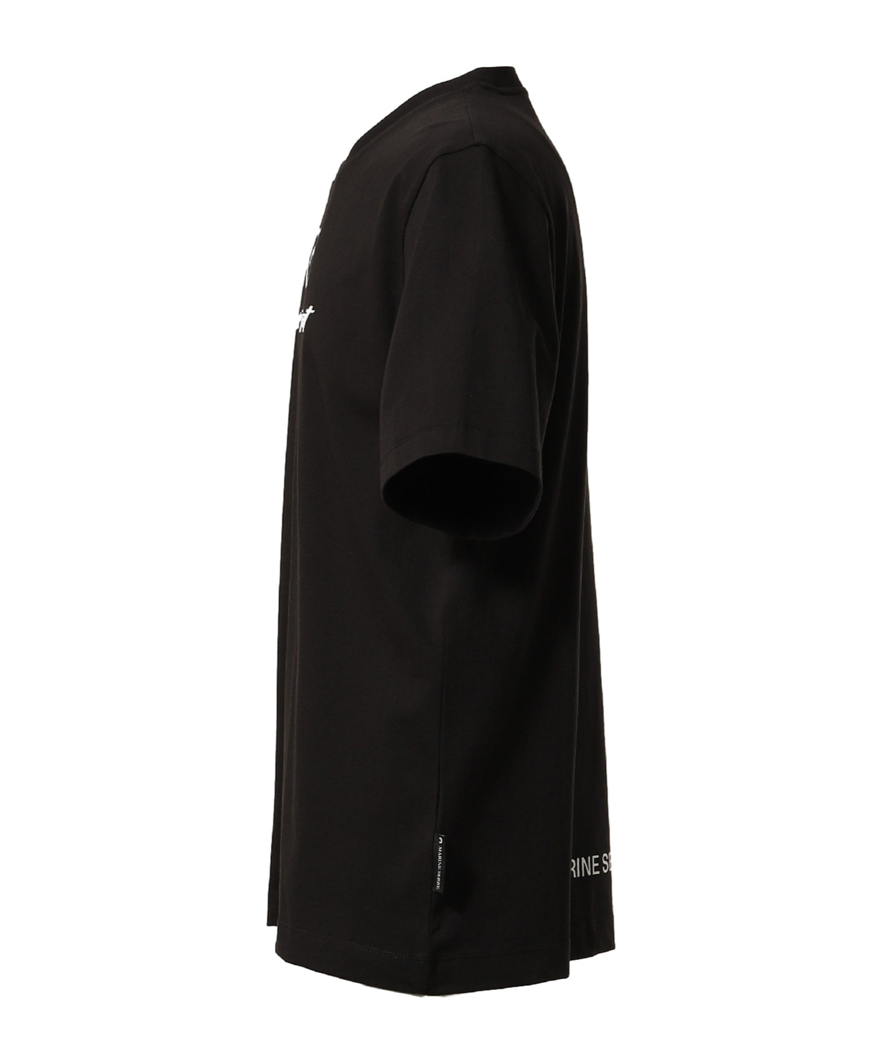 Marine Serre Short-sleeved T-shirt In Black