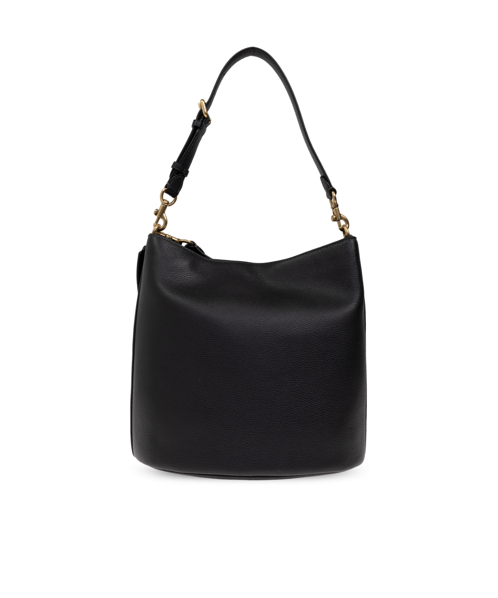 Coach Willow B Logo Detailed Tote Bag In Black