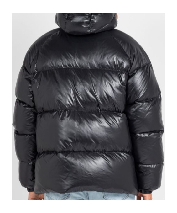 Pyrenex Long-sleeved Down Jacket In Black