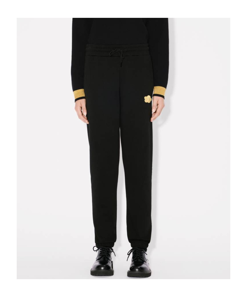 Kenzo Elastic Waist Sweatpants In Black