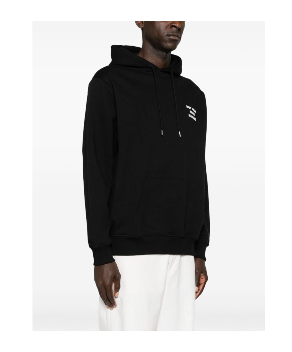 Drôle De Monsieur Le Hoodie Slogan Sweatshirt In Black