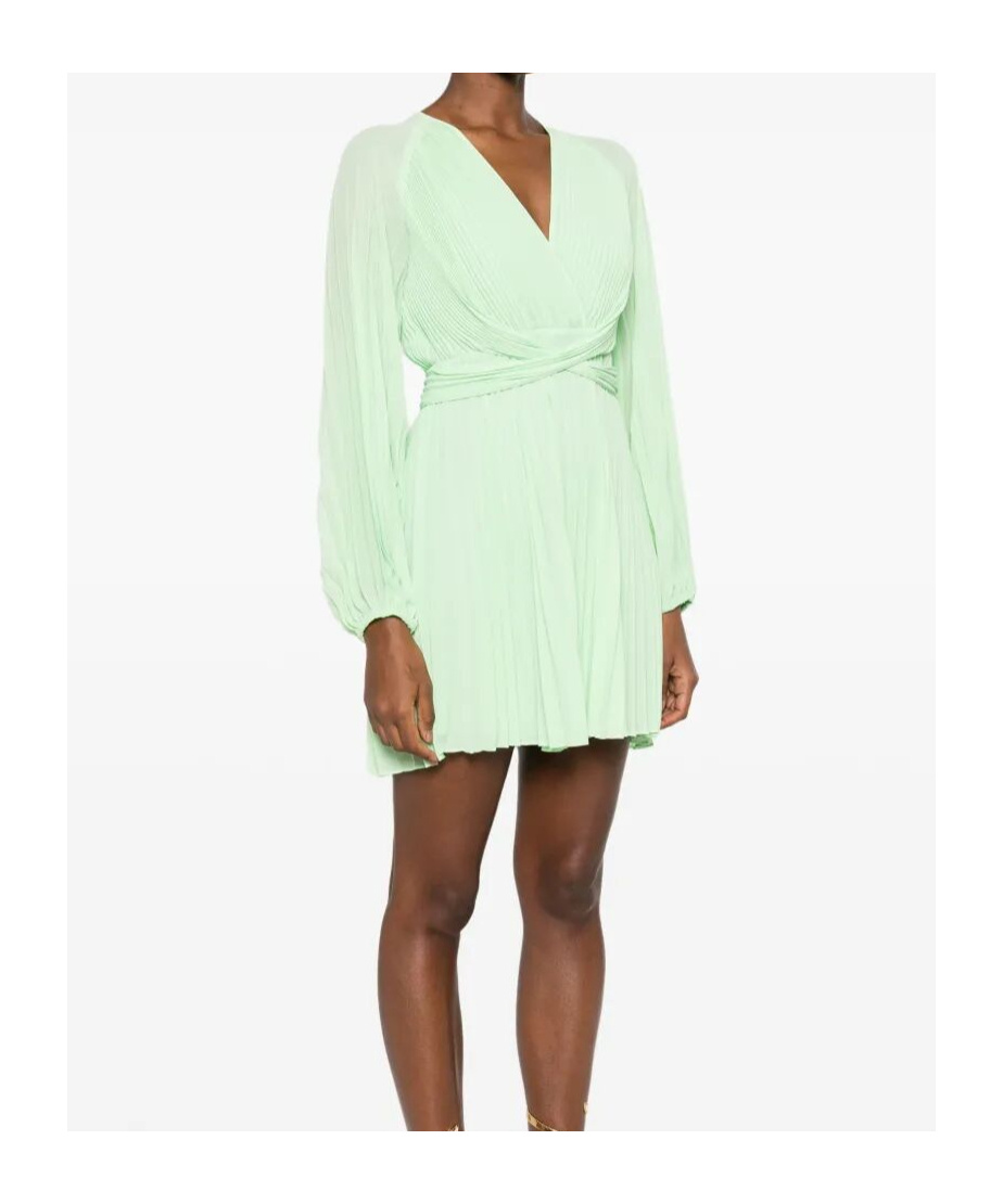 Shop Twinset Pleated Mini Dress