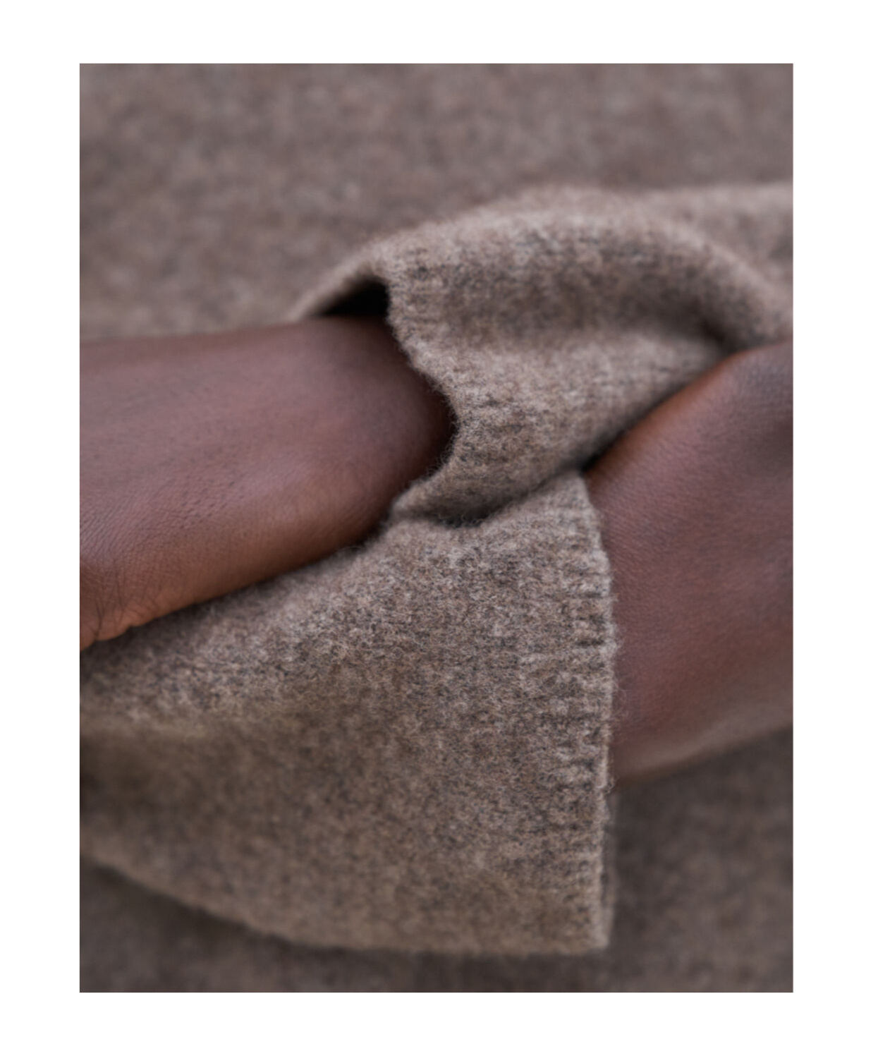 Filippa K Mika Yak Funnel Neck Sweater In Gray