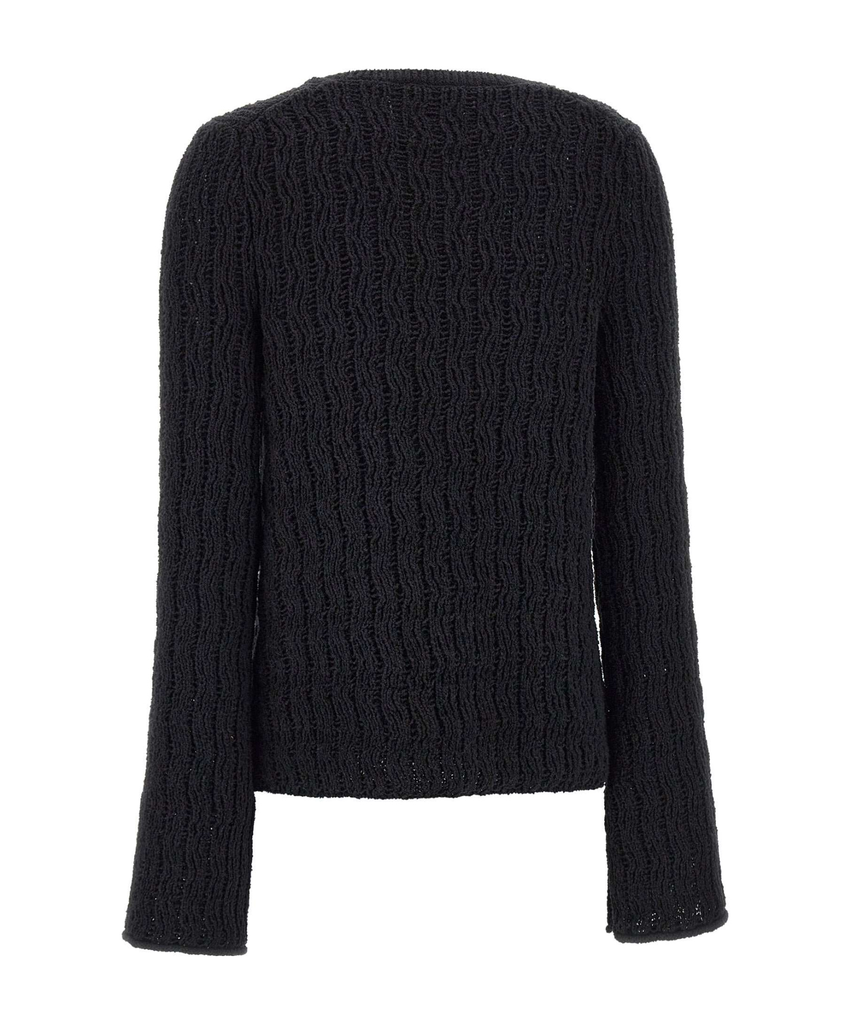 Shop Loulou Studio Komo V-neck Sweater In Black