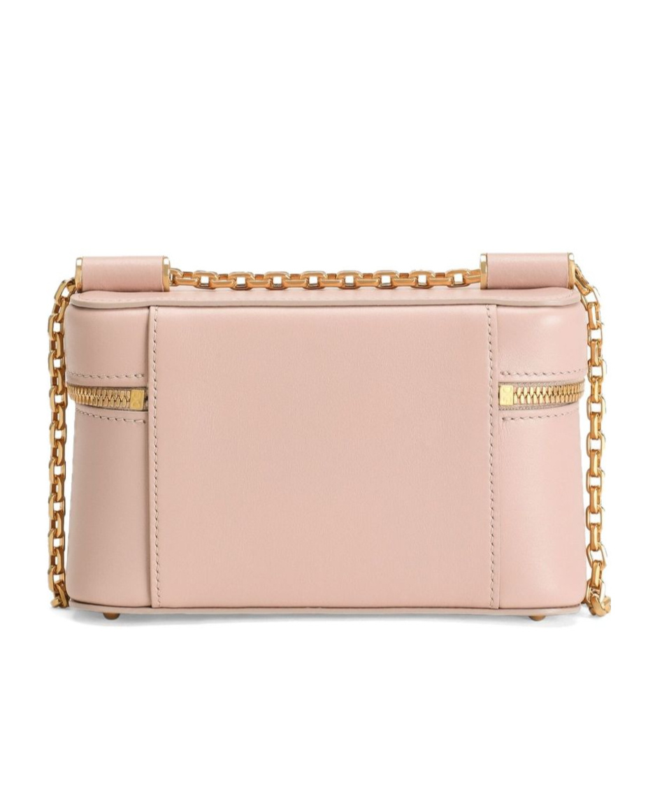 Dolce & Gabbana Schultertasche Sicily Small Aus Leder In Nude