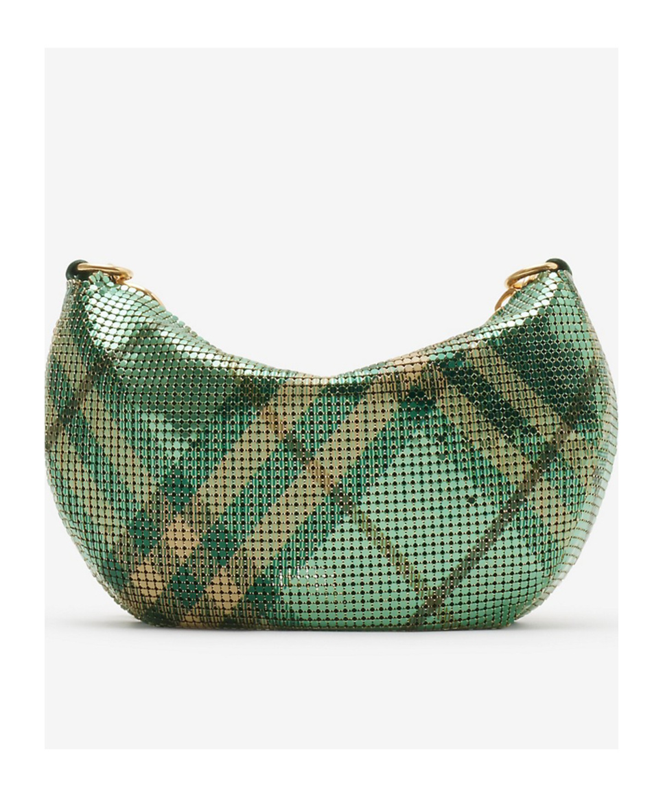 Burberry Chainmail Shoulder Bag In Green
