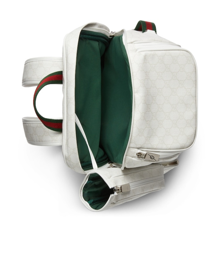 Gucci Gg Large Backpack In White
