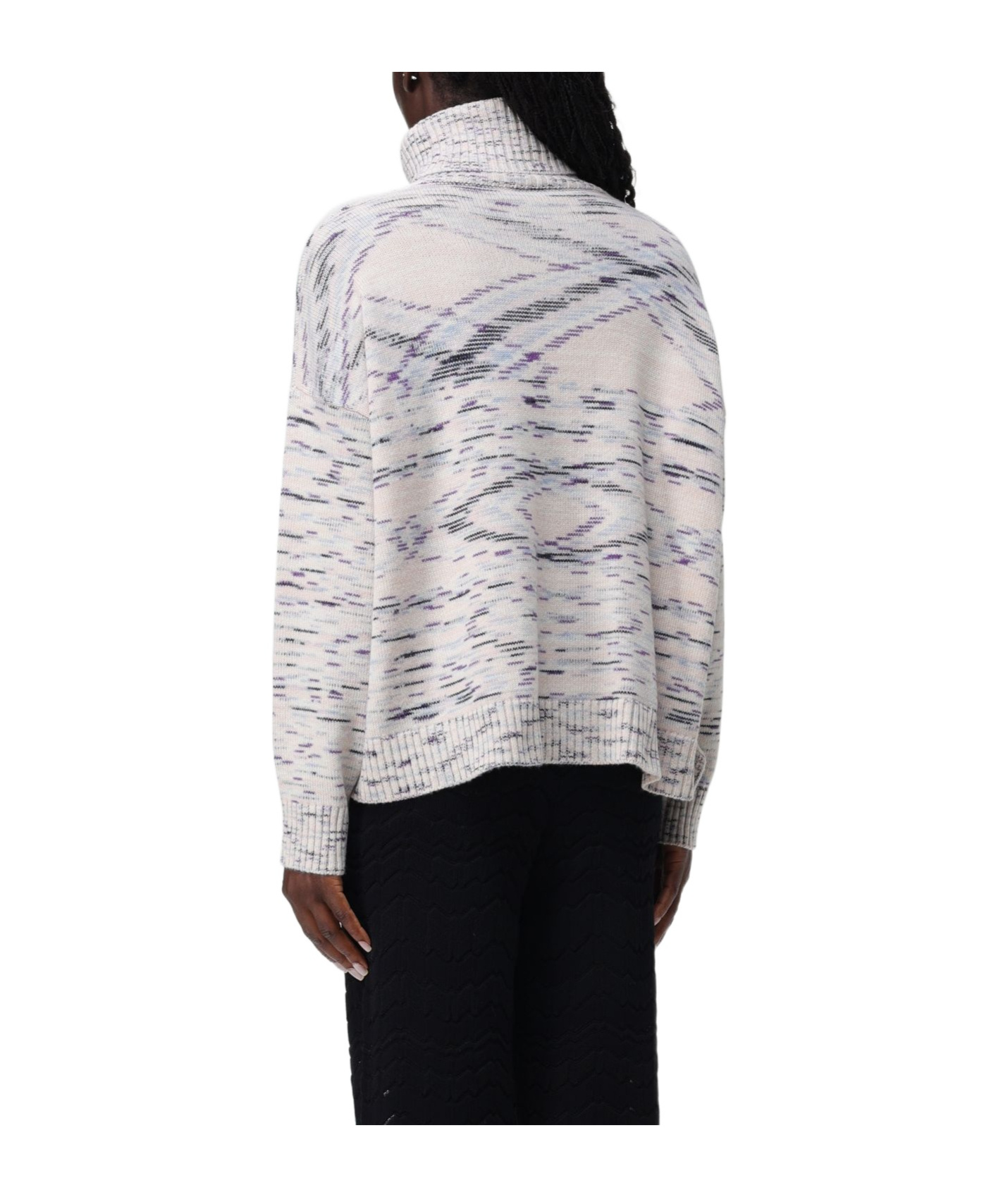 Missoni Turtleneck Sweater In Black