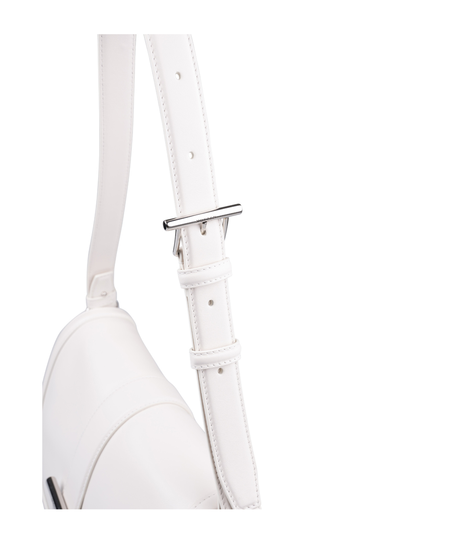 Alexander Mcqueen Flap Shoulder Bag In White