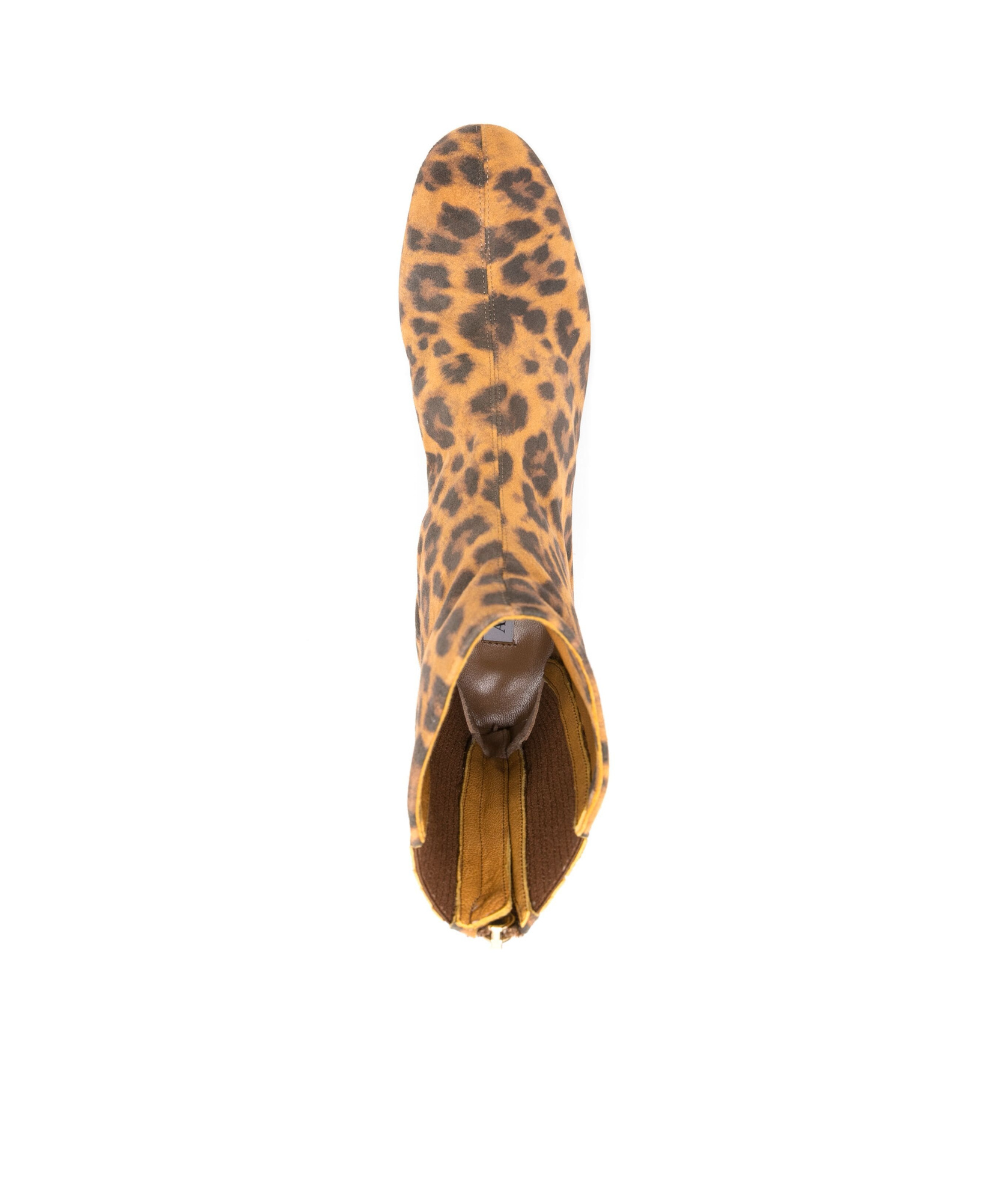 Aquazzura 50mm Animal-print Boots In Brown