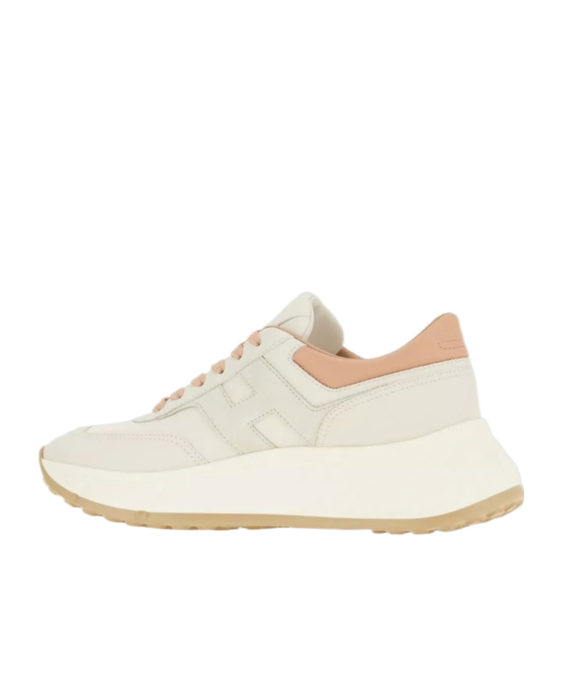 Hogan Footwear With Sole Contrast And Perforated Toe