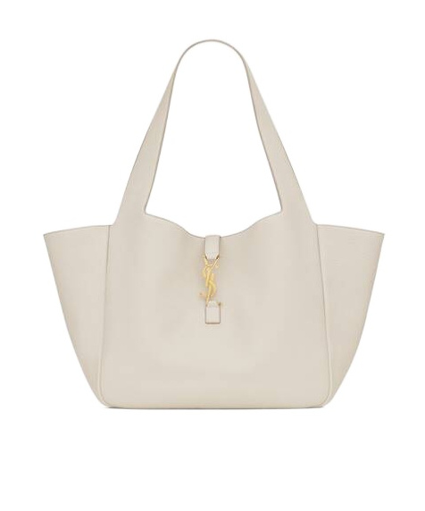 Saint Laurent Le 5 À 7 Bea Shoulder Bag In Nude