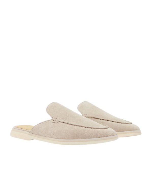 Scarosso Lucrezio Sand Suede In Neutral